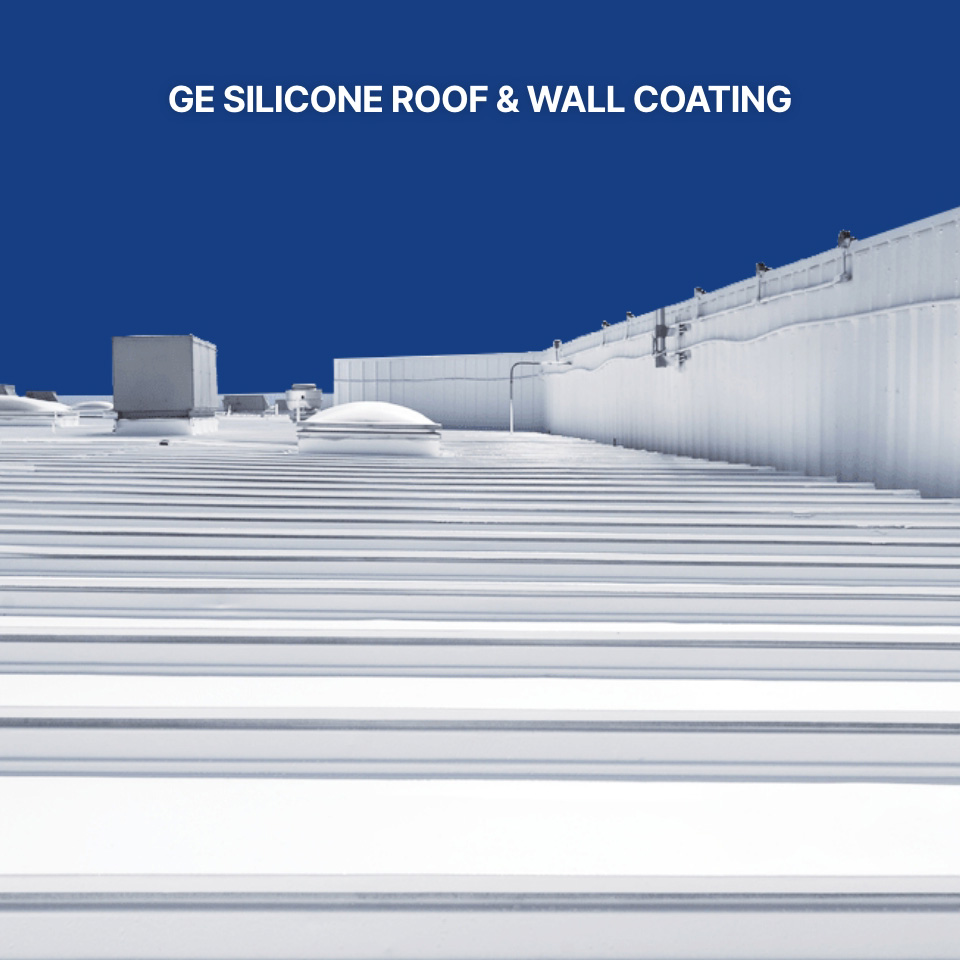 GE Silicone Roof & Wall Coating 
